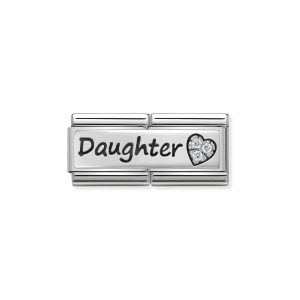 DAUGHTER with CZ Heart